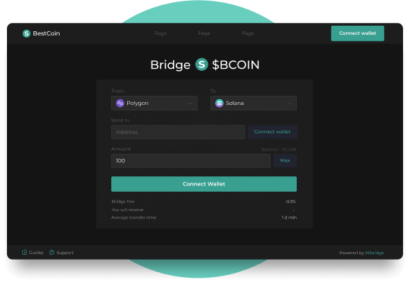 baas website preview